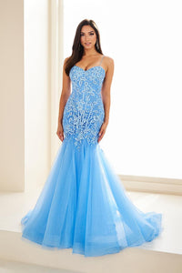 Ellie Wilde EW36062 Sweetheart Neckline Fit and Flare Gown