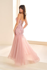 Ellie Wilde EW36062 Sweetheart Neckline Fit and Flare Gown