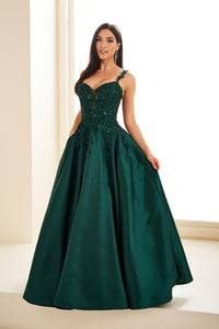 Ellie Wilde EW36094 Sweetheart Ballgown with Lace Appliqué