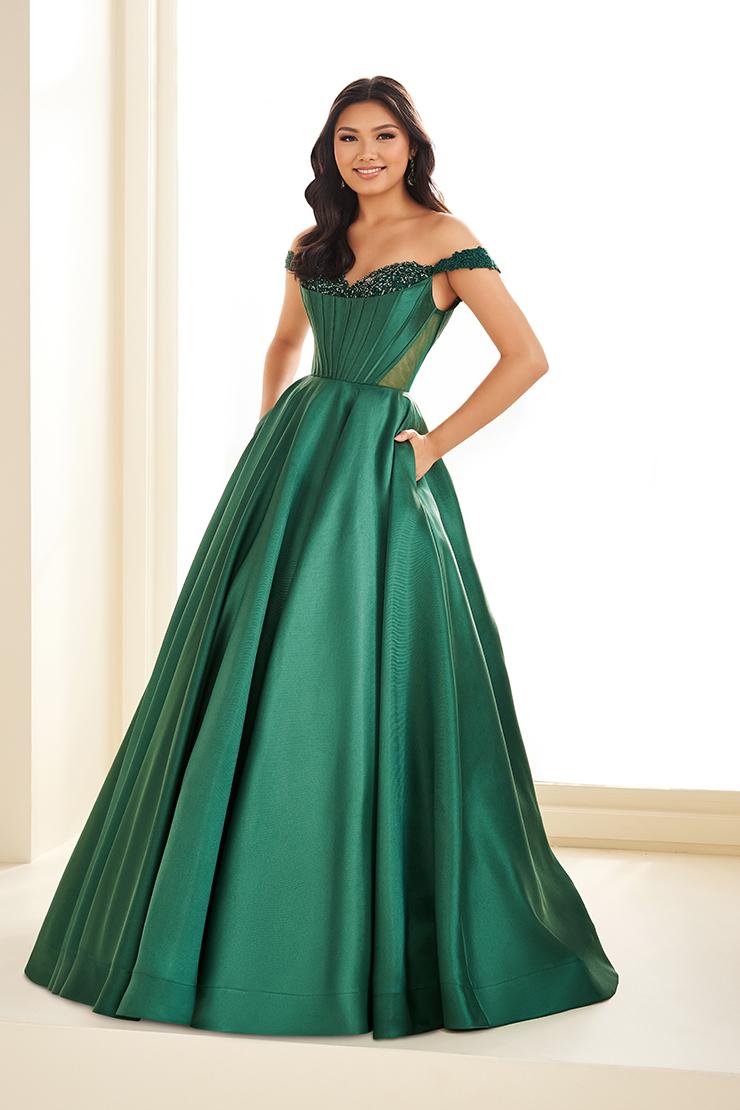 Ellie Wilde EW36100 Off-Shoulder Ballgown Wedding Dress