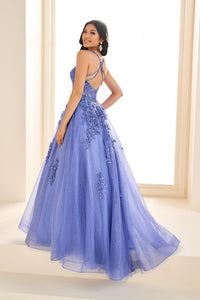Ellie Wilde EW36202 Pink Embellished Ballgown with Sweetheart Neckline