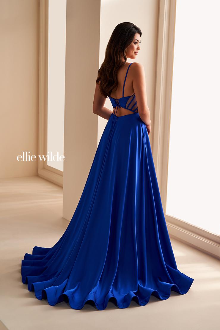 Ellie Wilde EW36227 Dress - Sweetheart Neckline, Long, Fit and Flare
