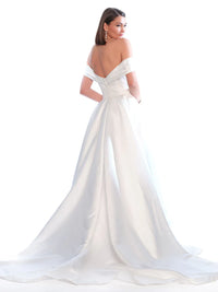 33420 - Ball Gown Wedding Dress with Full Skirt & Regal Design