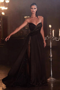Ladivine Dress KV1059 - Strapless Sweetheart A-Line Gown