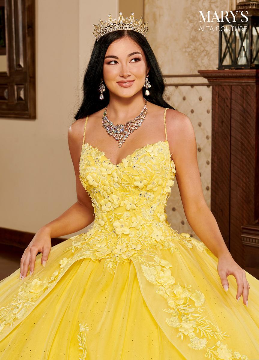 Alta Couture Quinceanera Dress MQ3098 18 / yellow