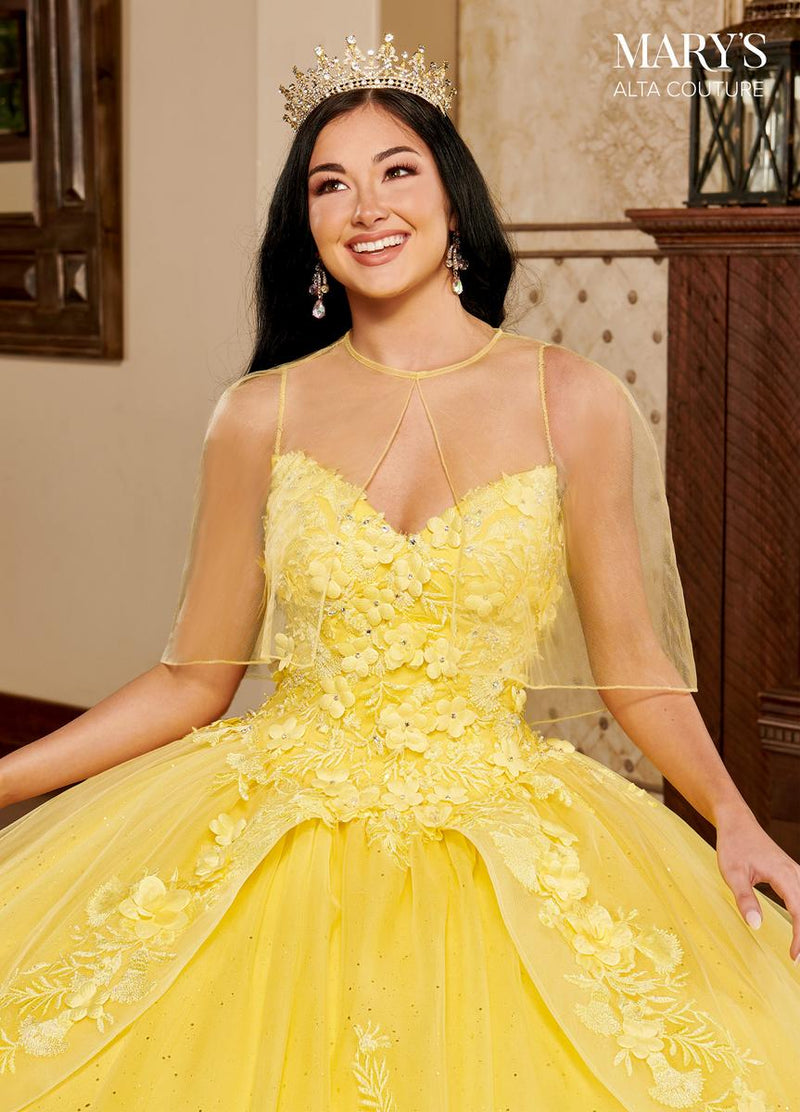 Alta Couture Quinceanera Dress MQ3098 18 / yellow