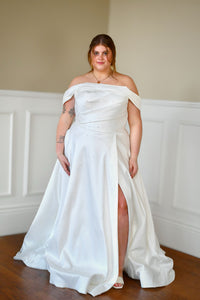 32939 - Chic Designer Wedding Dress with Flattering Fit