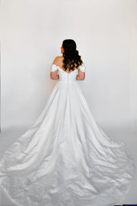34433 - Romantic Off the Shoulder Ball Gown