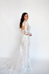 34275 - Flirt Fit and Flare with Detachable High Neck Bolero