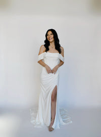 33301 - Timeless Elegance Cuffed Neckline