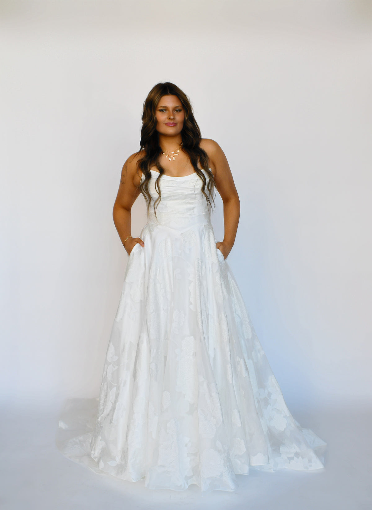 33331 - Burn Out Jacquard A-Line