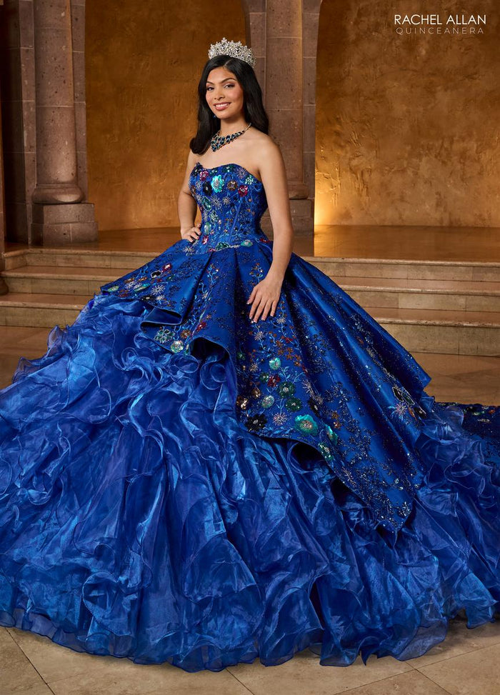 Rachel Allan RQ5004 Quinceanera Dress - Strapless Ballgown