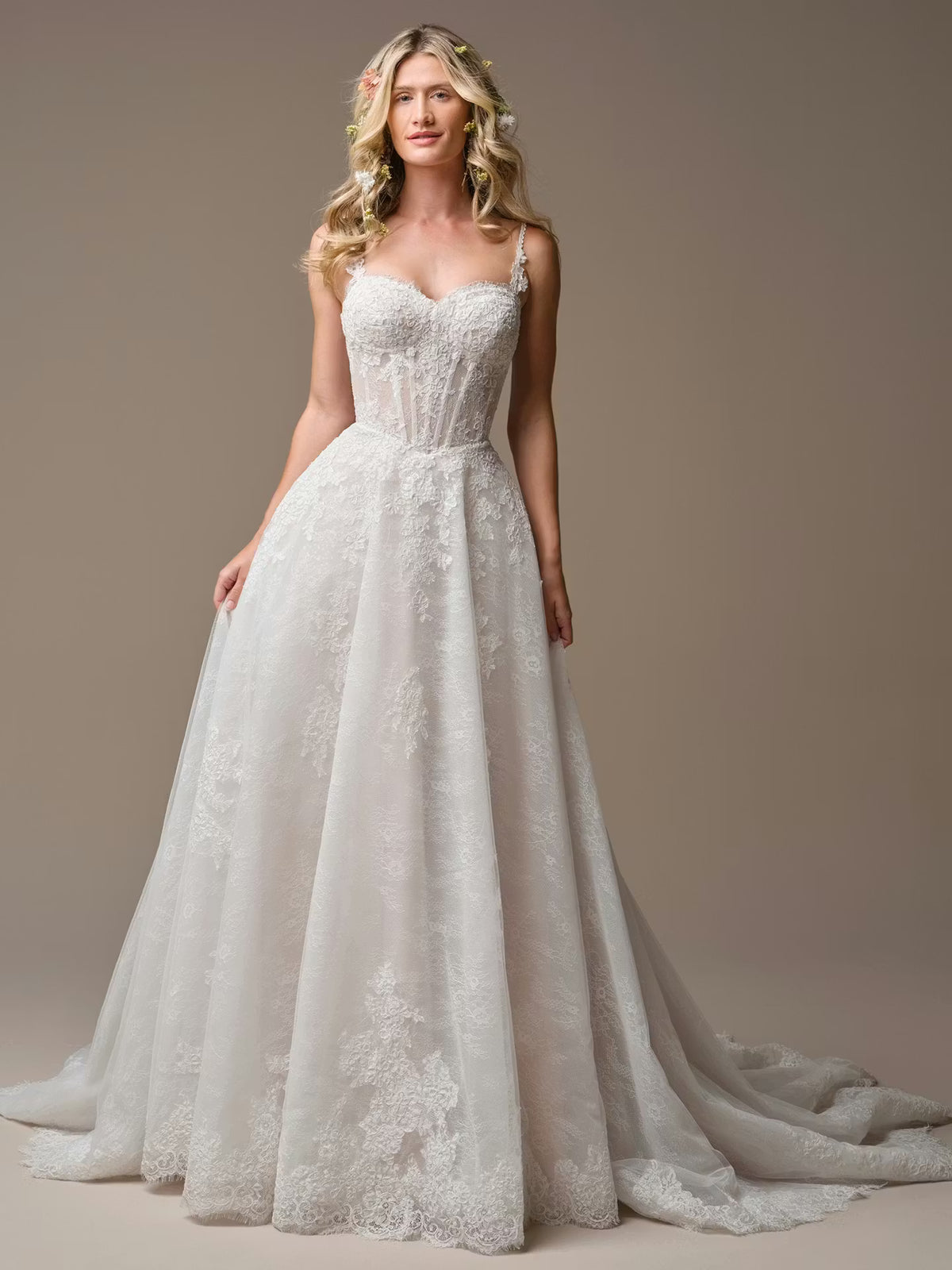 34832-Chantilly A-line Wedding Dress