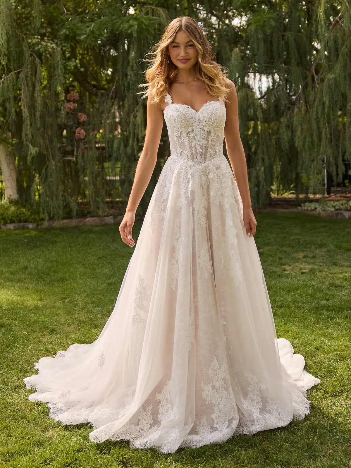 34832-Chantilly A-line Wedding Dress