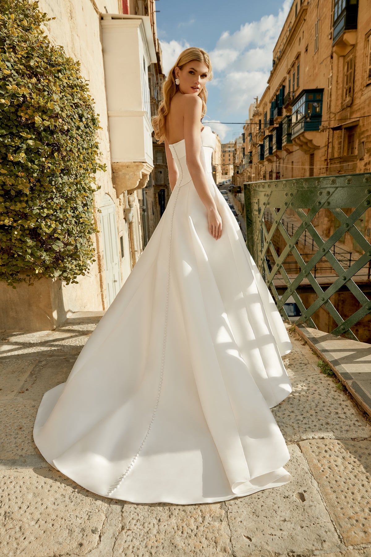 32591 - Romantic A-Line Wedding Gown with Flowy Skirt normansbridal 32591 - Romantic A-Line Wedding Gown with Flowy Skirt normansbridal