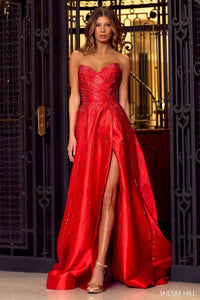 Sherri Hill Dress 55115 - Strapless Sweetheart A-Line Gown