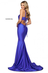Sherri Hill Dress 53906 - Square Neckline Long Fit and Flare