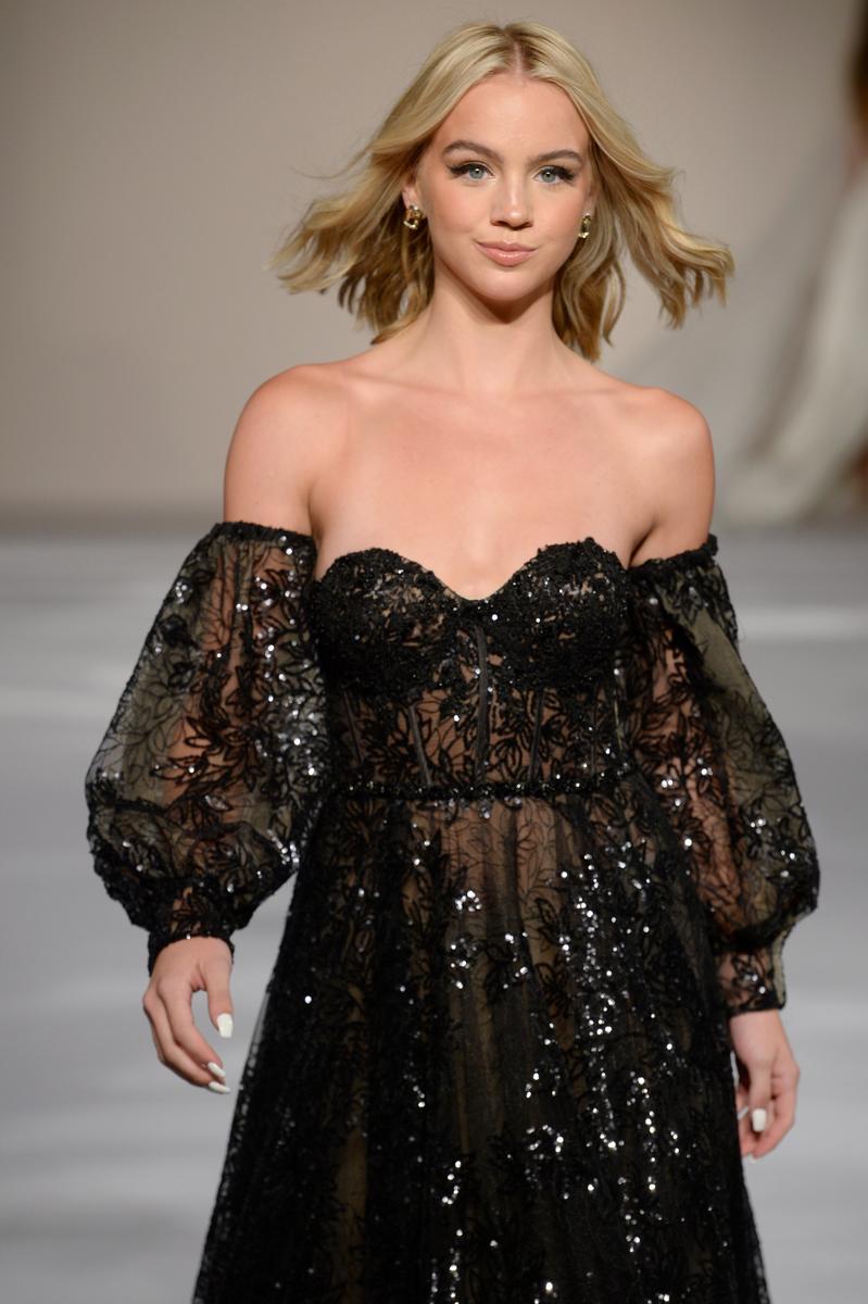 sherri hill black off the shoulder dress Sherri Hill Dress 55636