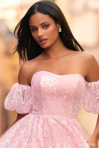 Sherri Hill Dress 55346 - Off-Shoulder Ballgown