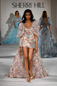 Sherri Hill Dress 55619 - Sweetheart Neckline with Train - Fit and Flare