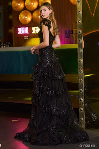 Sherri Hill Dress 55801 - Sweetheart Neckline, Long Fit and Flare