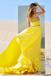 Sherri Hill Dress 56434 - Beaded Bodice, Long A-Line Gown