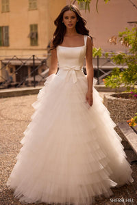 Sherri Hill Dress 57117 - Square Neckline Ballgown