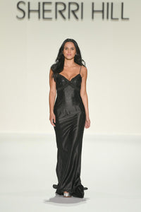 Sherri Hill Dress 57821 - Spaghetti Strap Fitted Gown