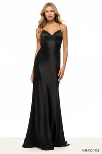 Sherri Hill Dress 57822 - Spaghetti Strap Long Fitted Gown