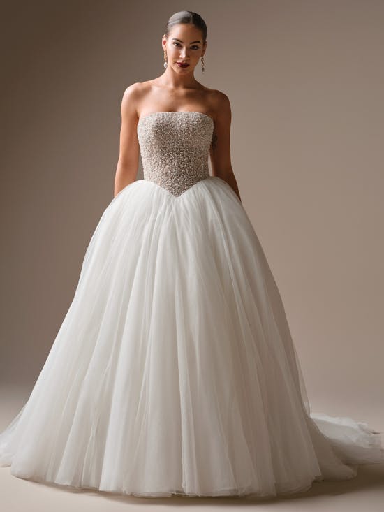 34331 - Beaded Tulle Ballgown