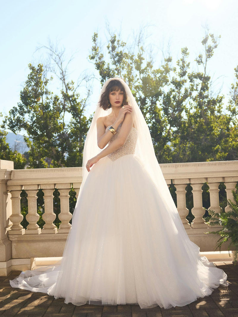 34331 - Beaded Tulle Ballgown