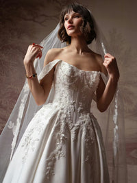 34844-Fairytale Romance Couture Lace Wedding Dress
