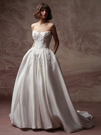 34844-Fairytale Romance Couture Lace Wedding Dress
