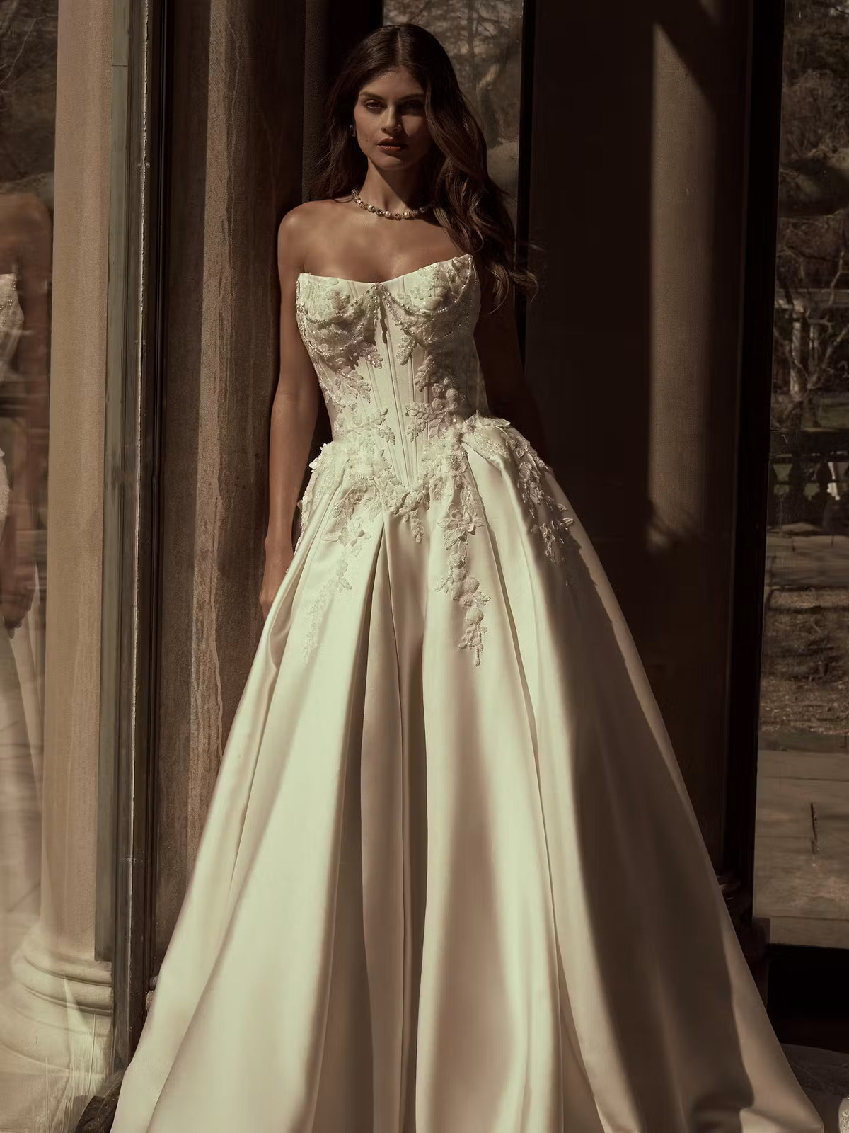 34844-Fairytale Romance Couture Lace Wedding Dress