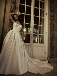 34844-Fairytale Romance Couture Lace Wedding Dress