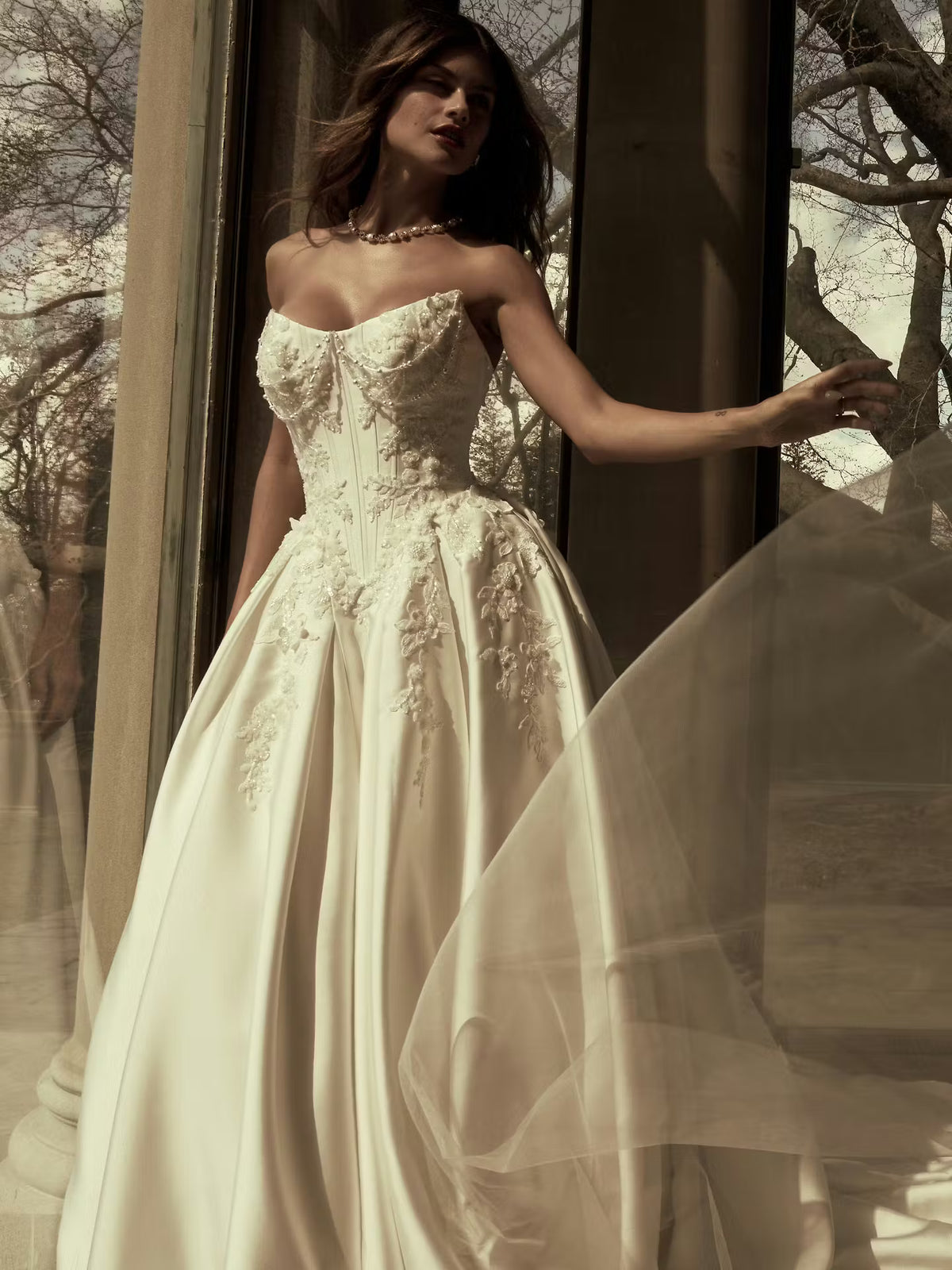 34844-Fairytale Romance Couture Lace Wedding Dress
