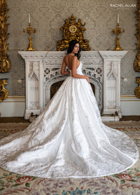 34525 - Sophisticated Brocade Ballgown