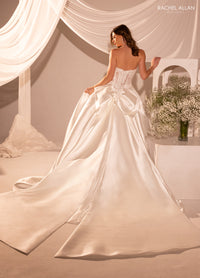 33454 - Ball Gown Wedding Dress with Full Skirt & Regal Design