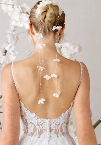 33692 - Soft A-Line with Romantic Lace and Scoop Back