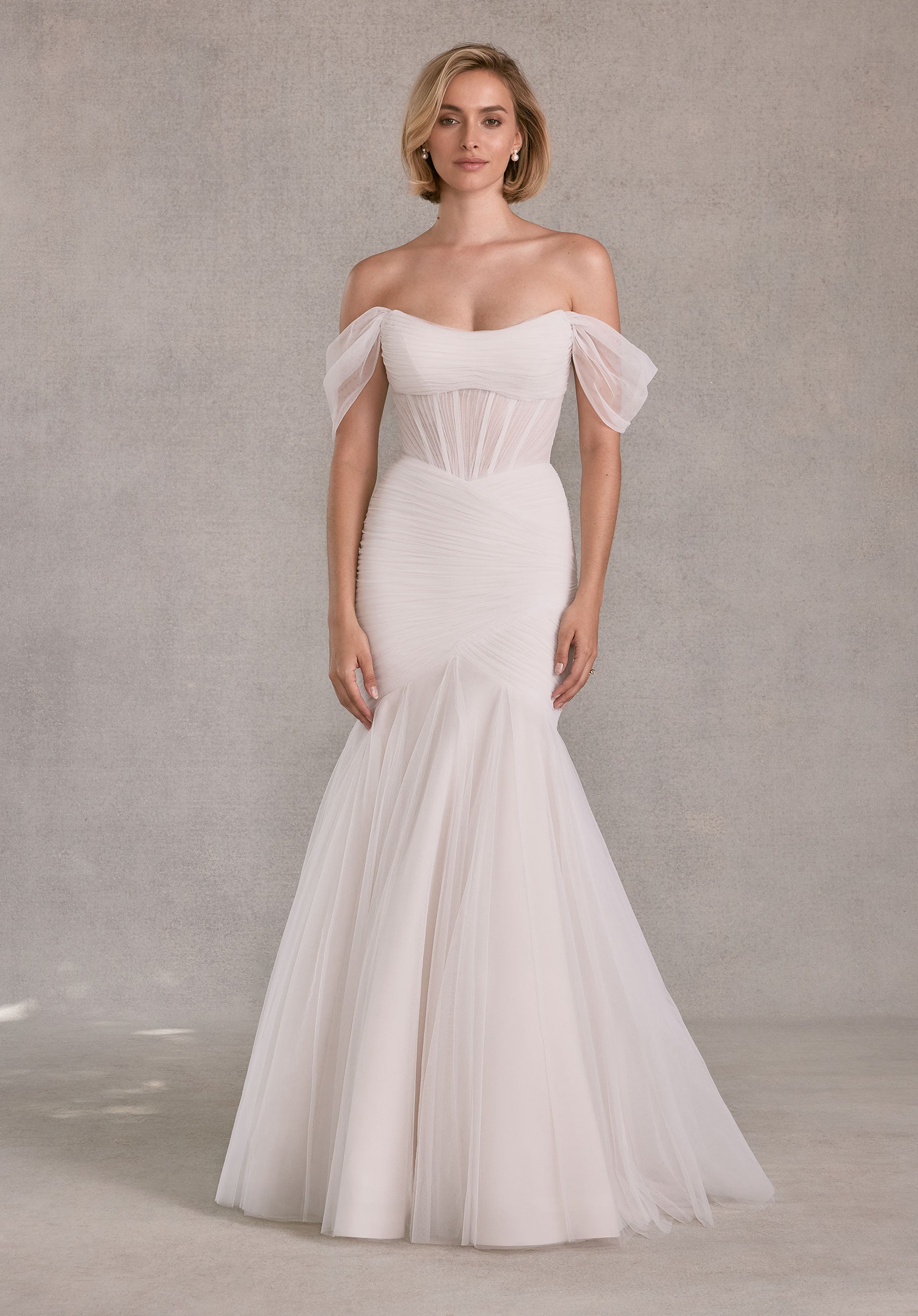 32639 - Minimalist Sheath Bridal Gown for the Modern Bride – normansbridal