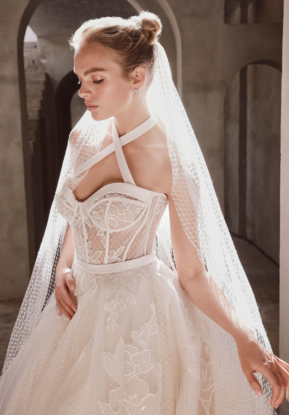 33444 - A-Line Wedding Dress with Timeless Silhouette