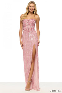 Sherri Hill Dress 57632 - Strapless Long Fitted Gown