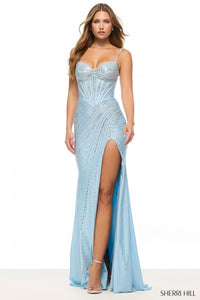 Sherri Hill Dress 57701 - Sweetheart Neckline, Long Fitted Silhouette