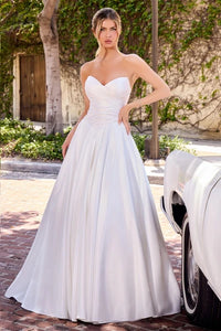 36044-Timeless Sweetheart Neckline A-line Wedding Gown